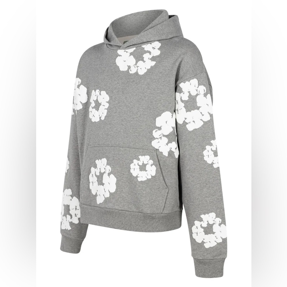 Gray Denim Tears Hoodie